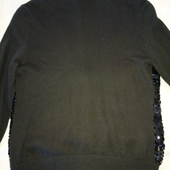 Michael Kors sequined button up sweater - Picture 3 of 6